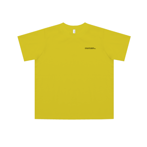 키즈 어센틱 티셔츠 _ 옐로우
