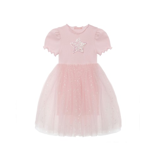 샤이닝 프린세스 스타 튜튜 드레스(Pink)