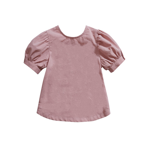 [Dimanche] neat blouse pink