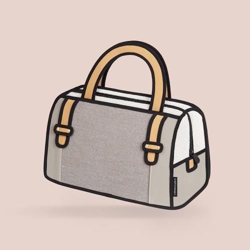 Woolen Handbag_Grey(JFP120)