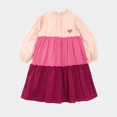 위키드 팜 터닙 드레스 핑크