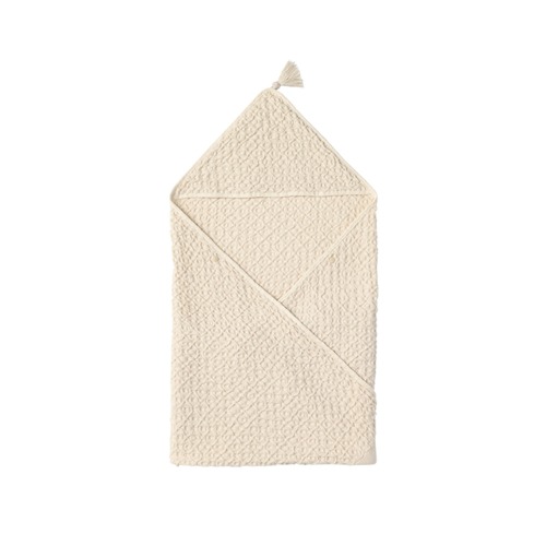 new hooded towel 1 ivory